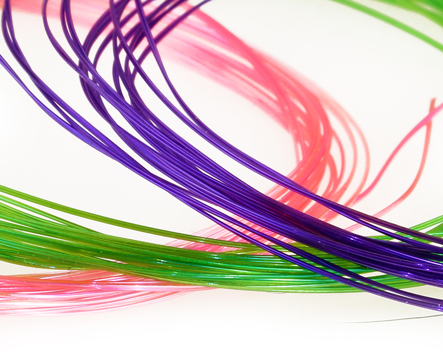 Kroužkovací materiály, lametky, dráty, olovo