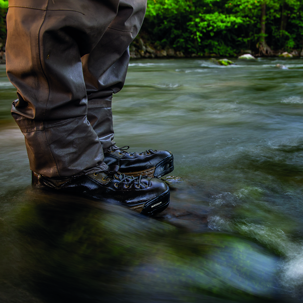 Brodící boty Vision Nahka - filcové podrážky