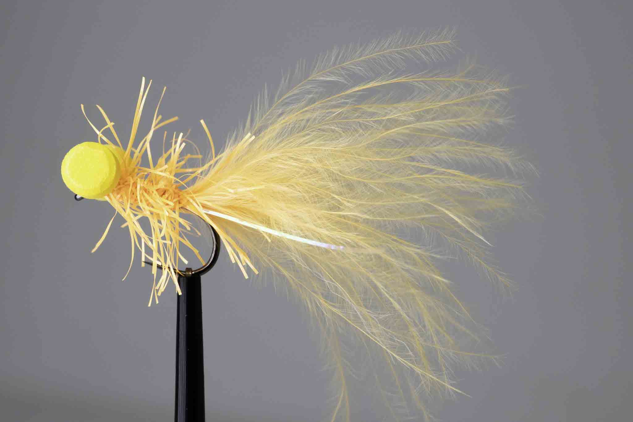 Sunburst hackle booby