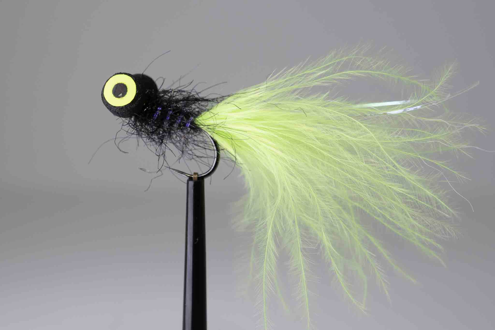 Chartreuse booby s očima