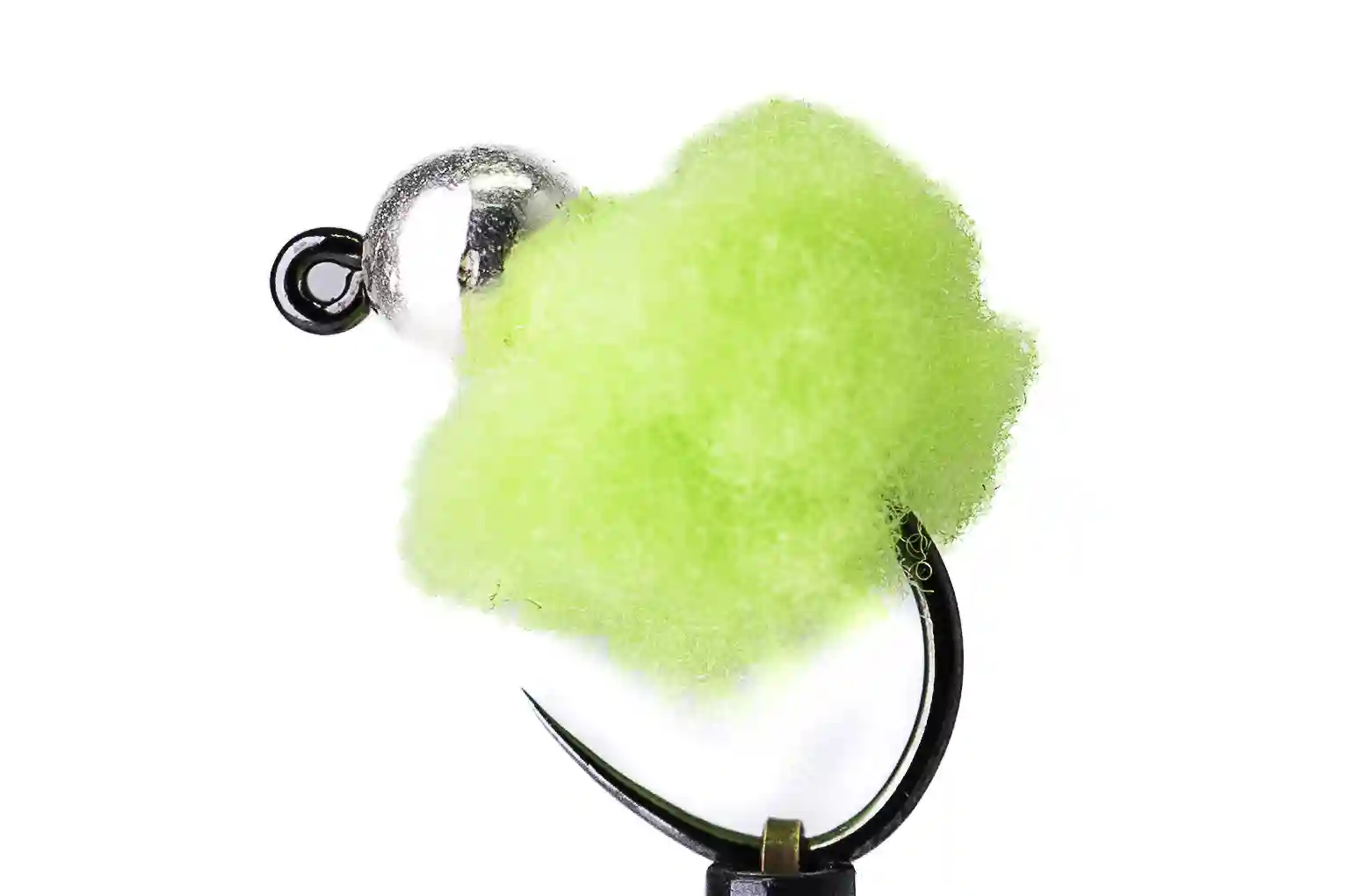 Fluo chartreuse egg jig