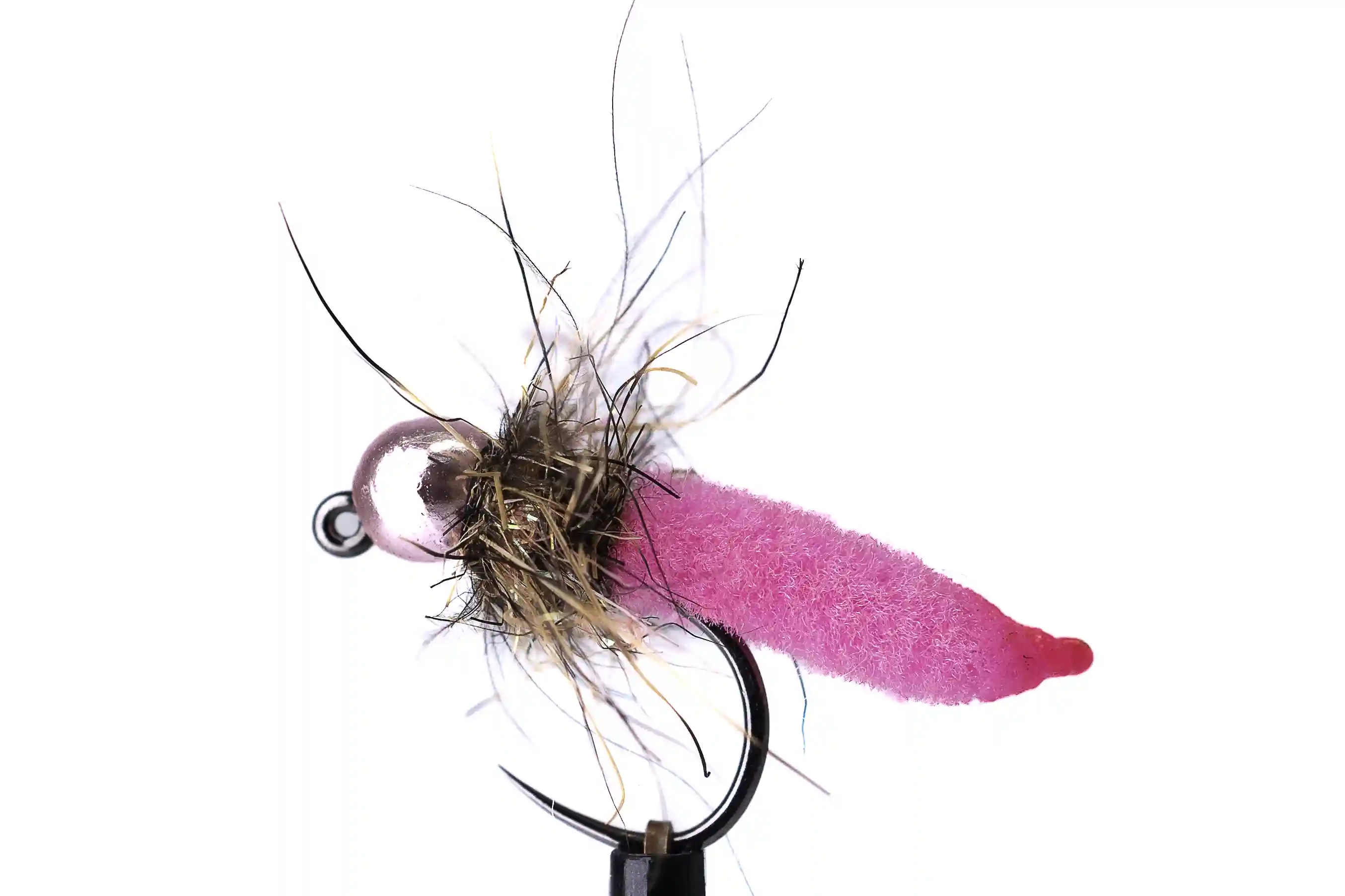 Fluo růžový mop s růžovou hlavičkou