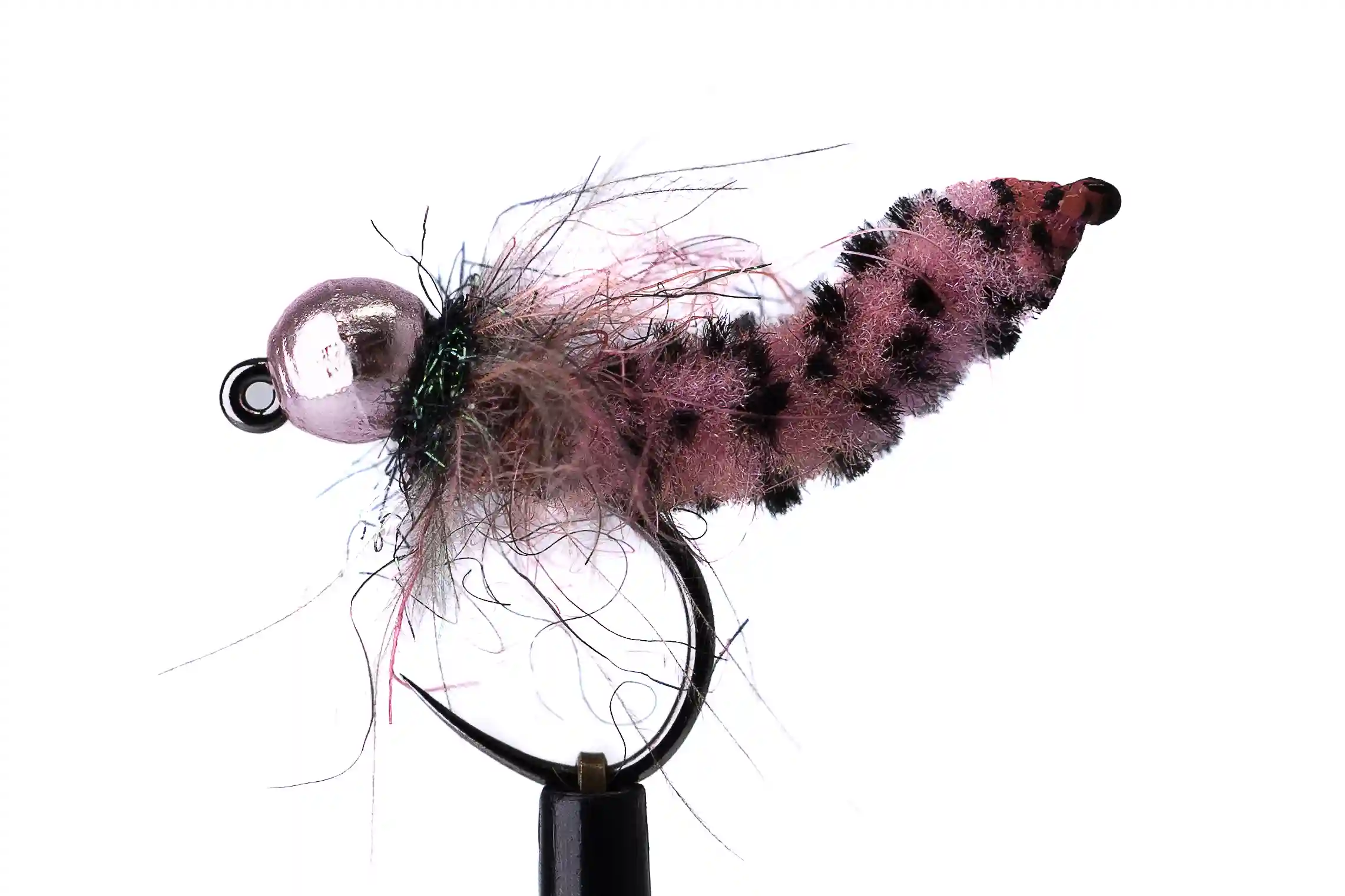 Růžový grizzly mop