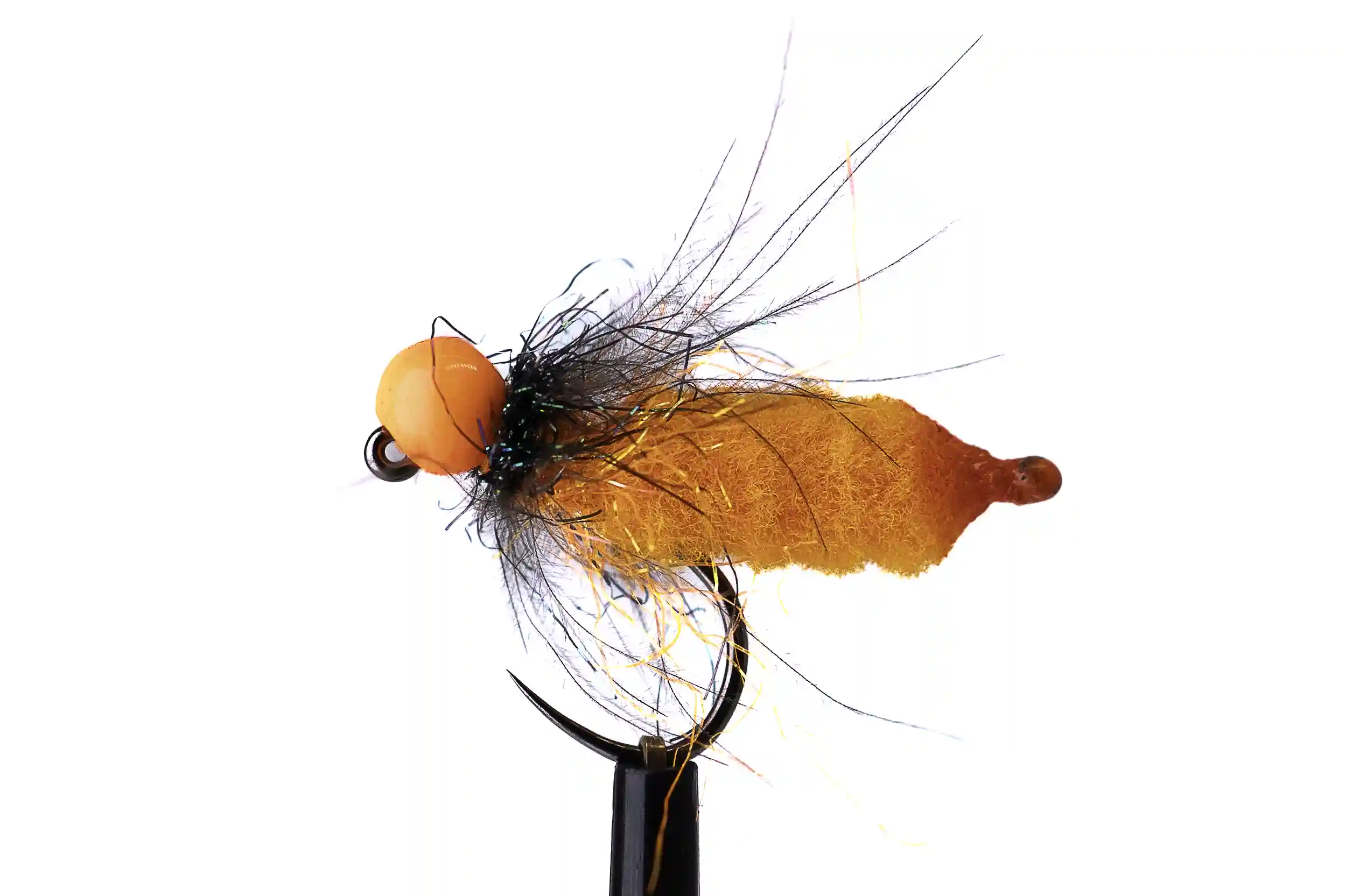 Fluo oranžový mop s oranžovou hlavičkou