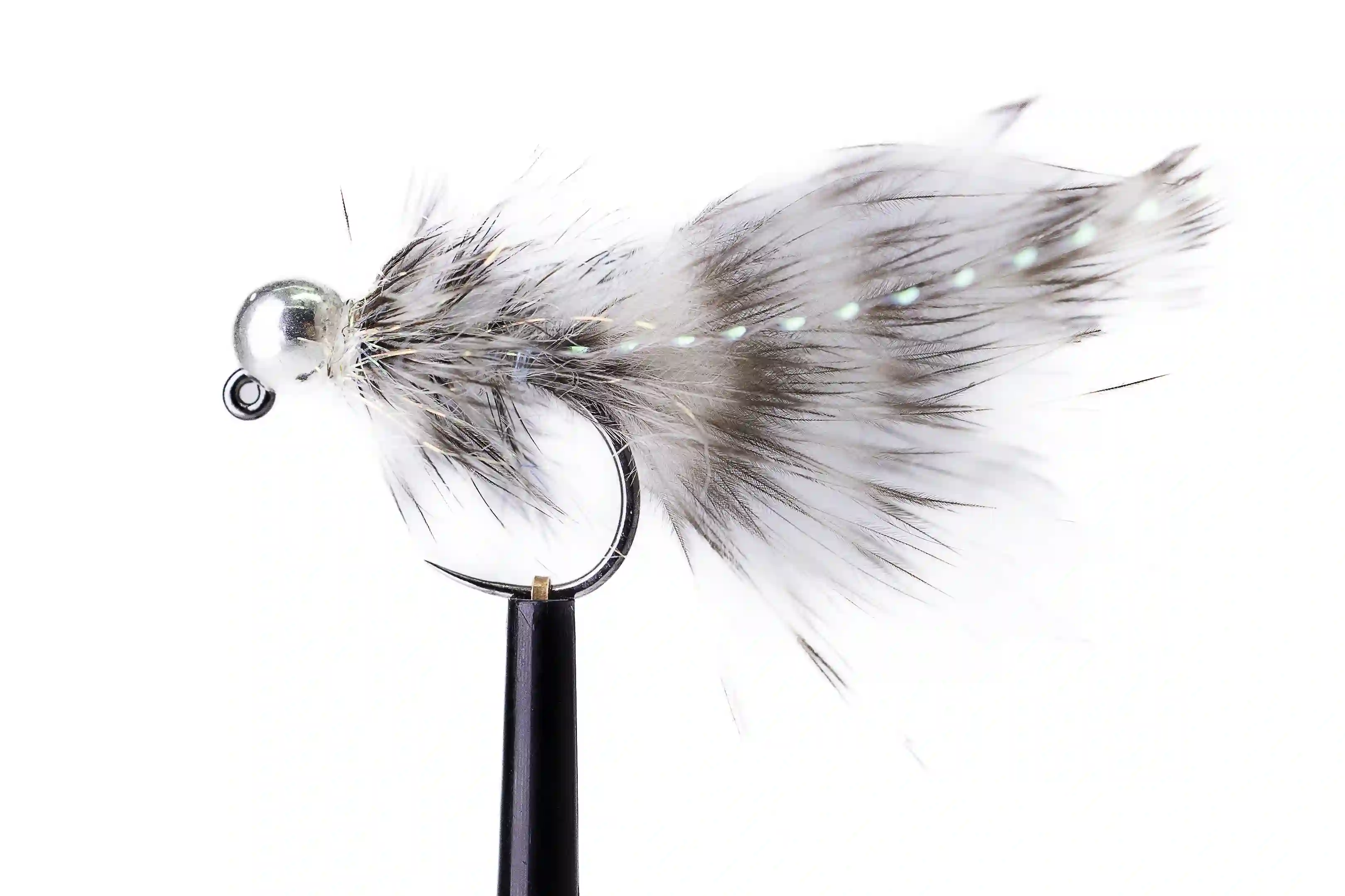Marabou grizzly jig streamer