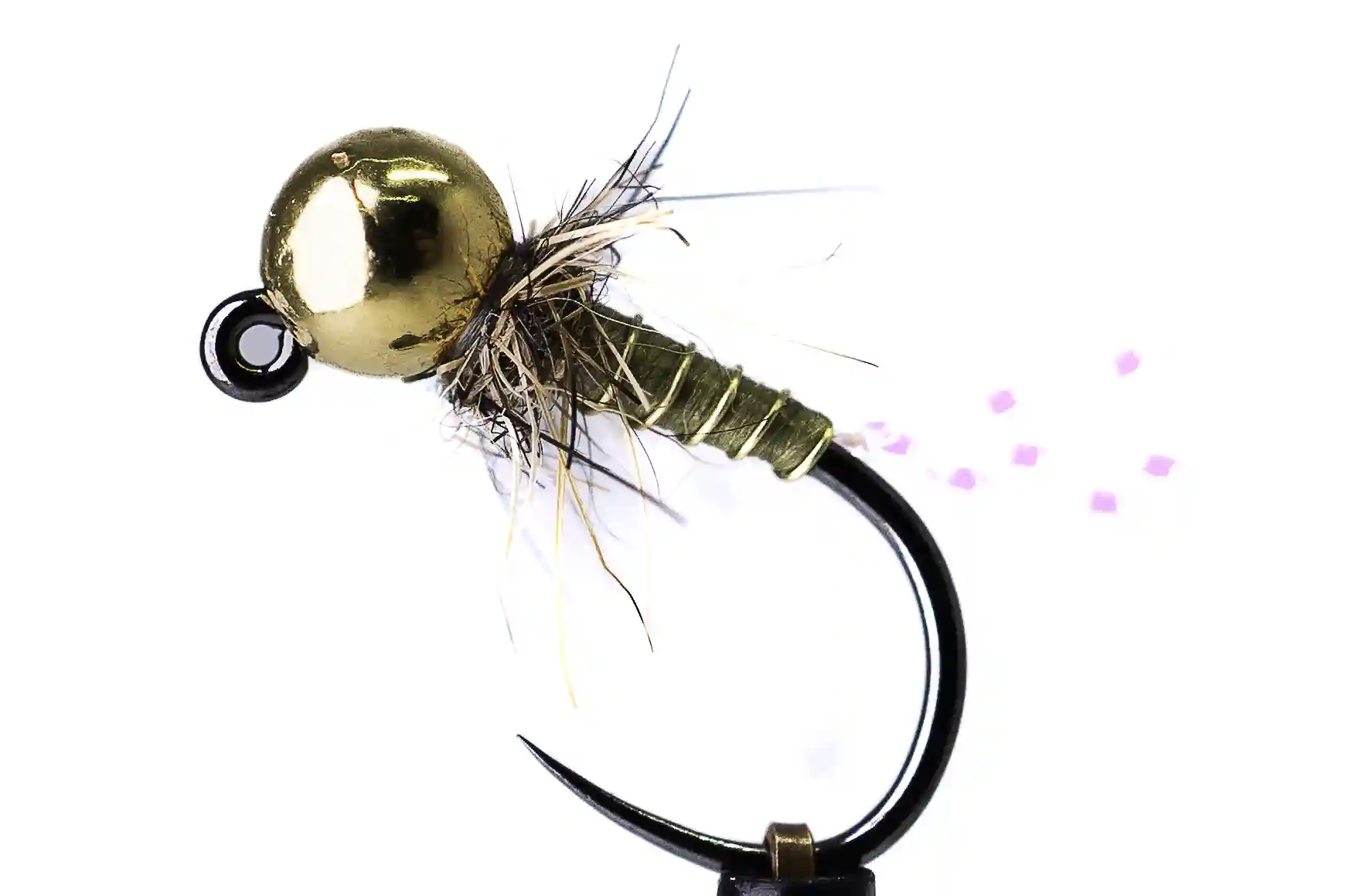 Olivová krystal flash nymfa