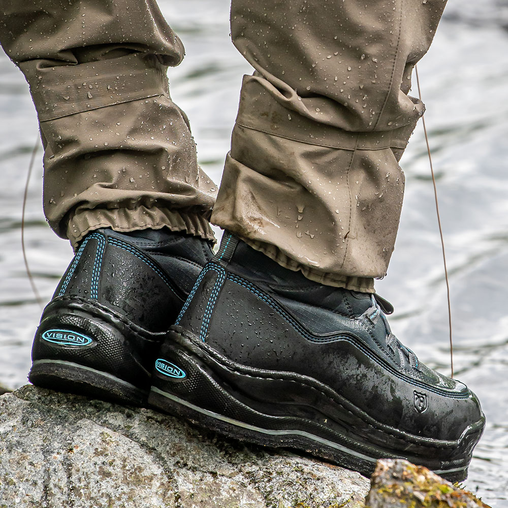 Brodící boty Vision Tossu - filcová podrážka