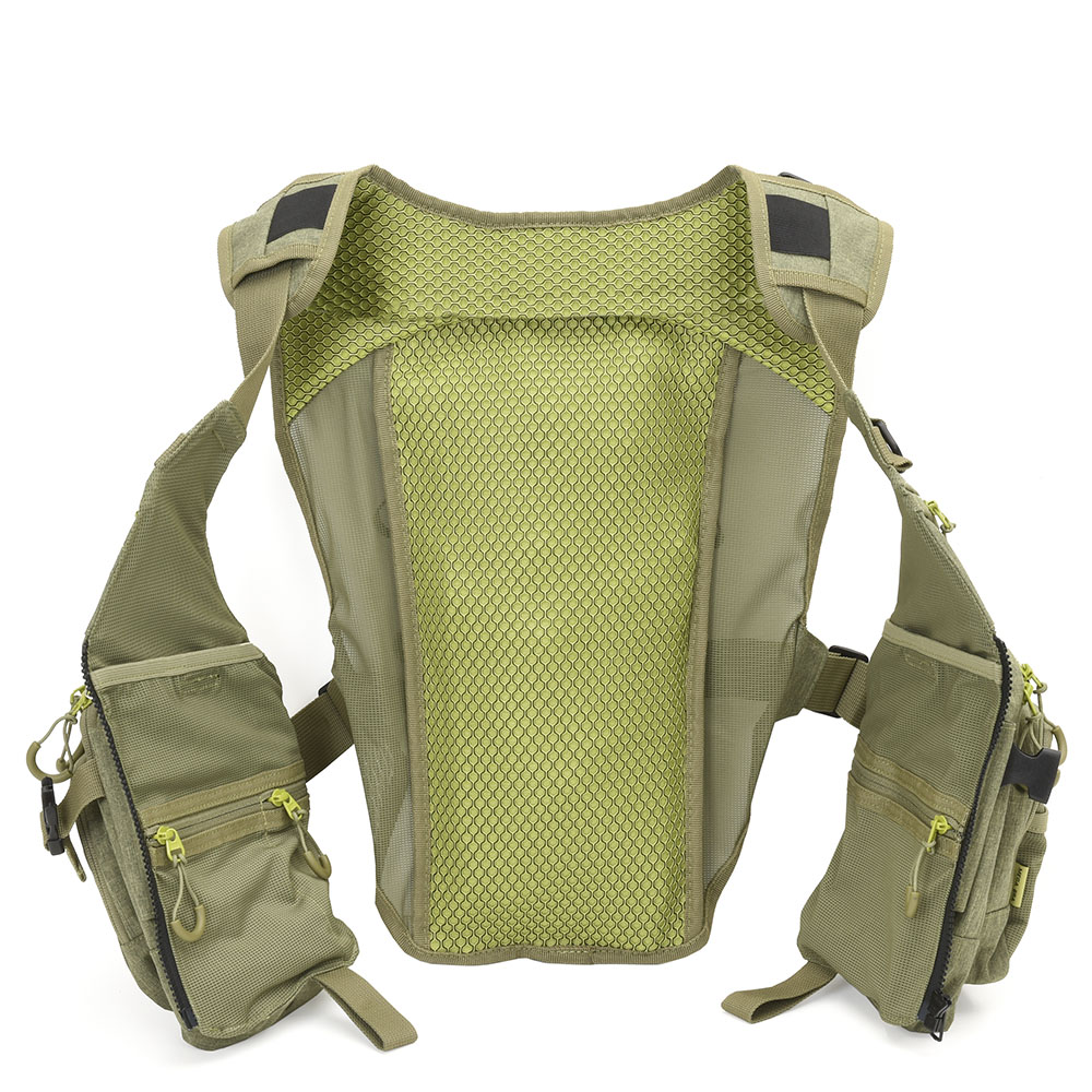 Vesta s batohem Vision Mega Bra - Military Green