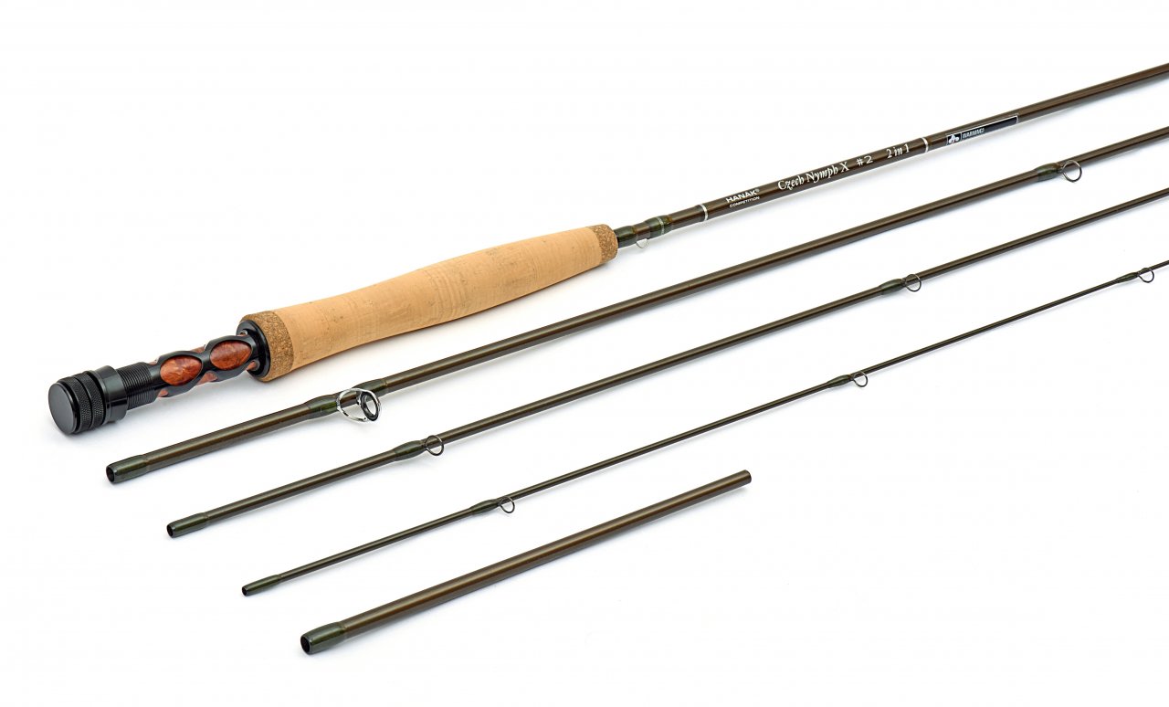 Muškařský prut HANÁK Competition Czech Nymph X #2 2v1