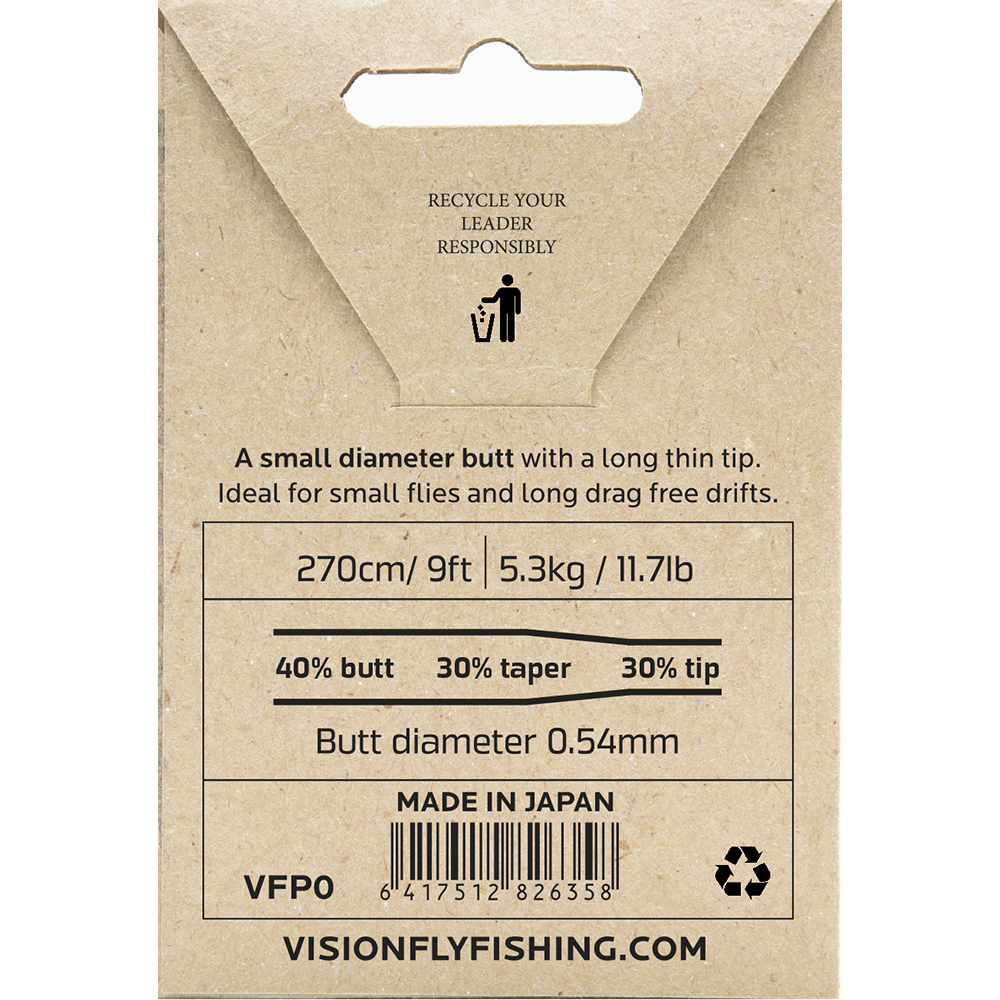 Ujímaný návazec Vision Prisma Fluorocarbon - 270 cm