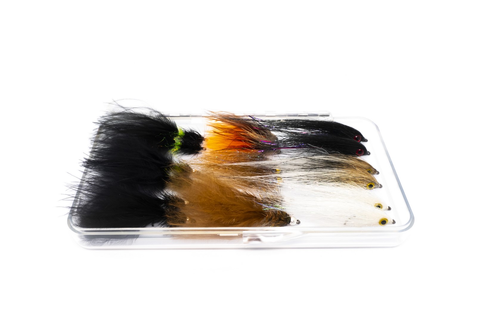 Sada 18 ks pstruhových streamerů