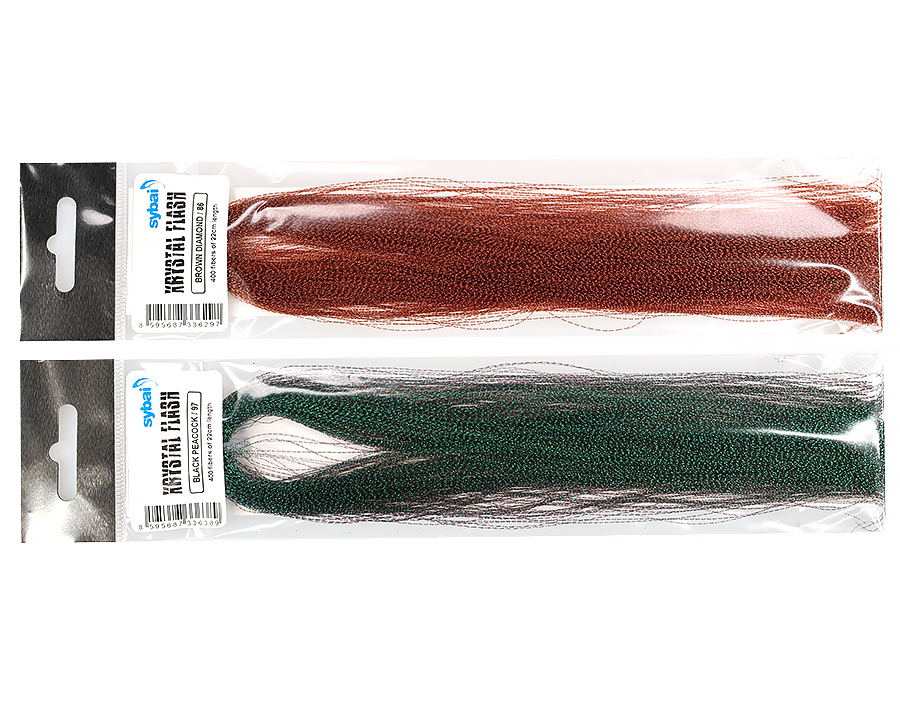 Krystal Flash Hair Sybai - Žlutá perleťová