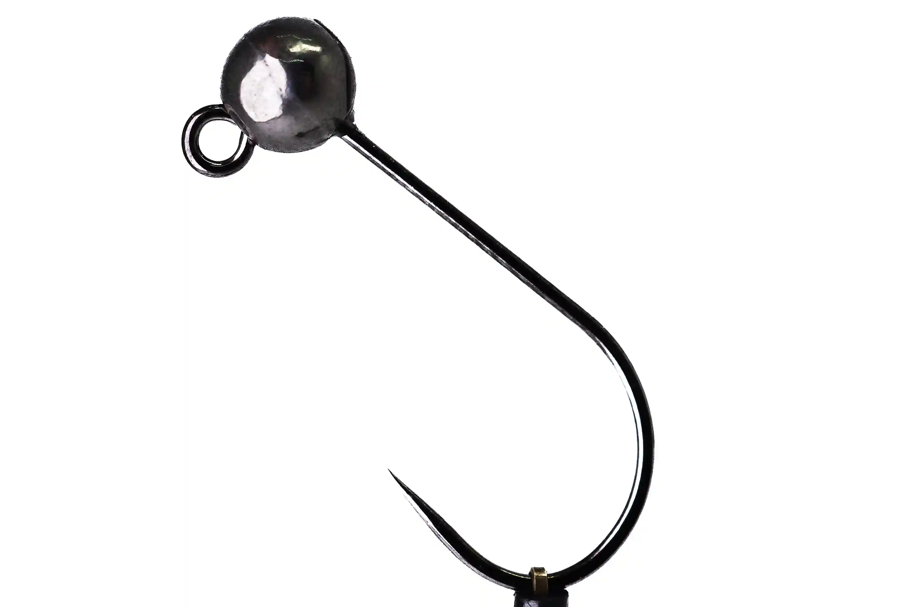 Wolframová jigová hlavička Trout Area BL133S - Černá niklová