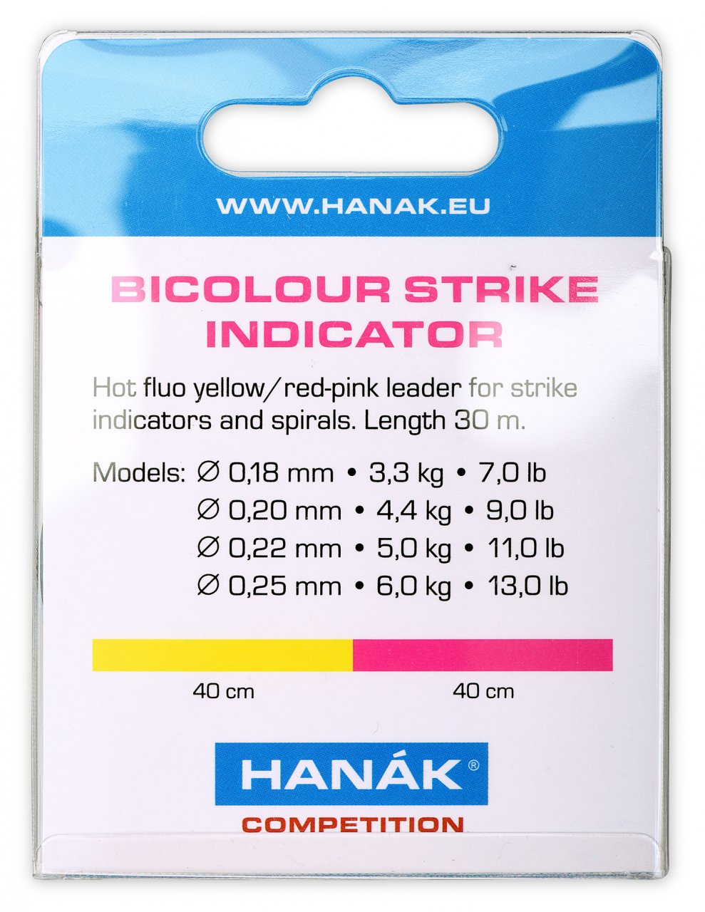 Bicolour Indicator Line Hanák 30 m