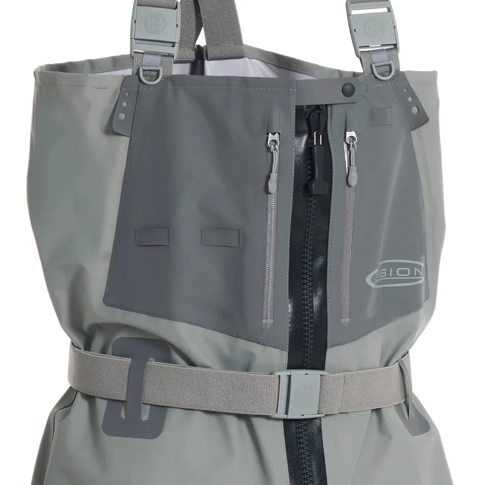 Brodící kalhoty Vision Koski Zip Grey