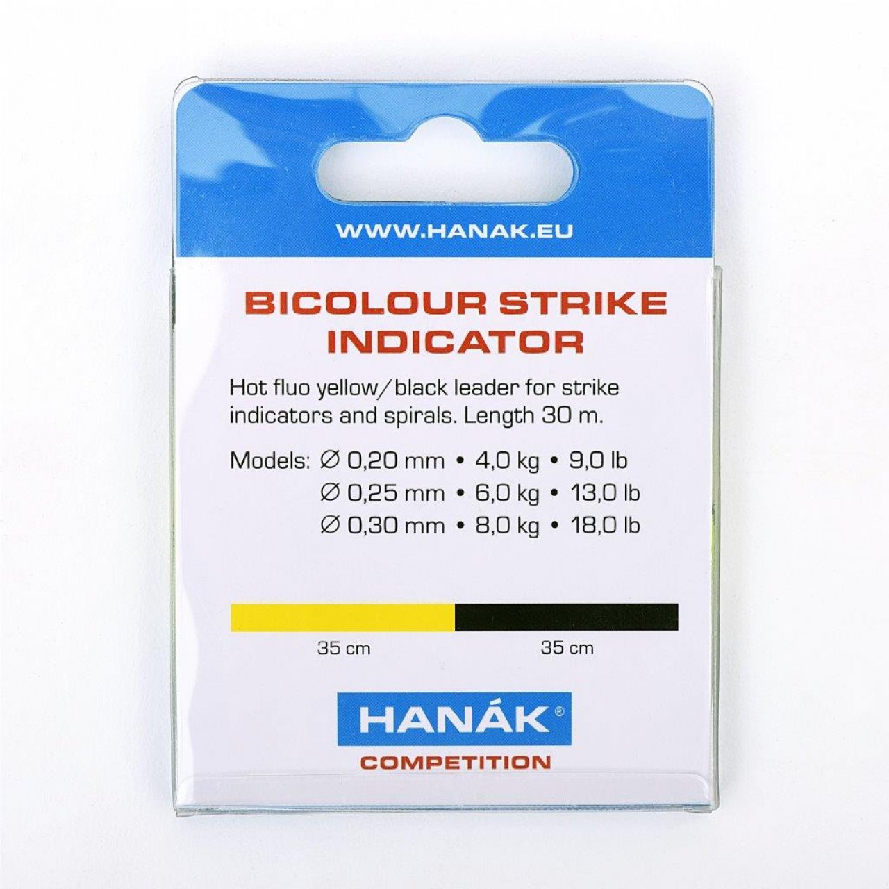 Bicolour Indicator Line Hanák 30 m YB