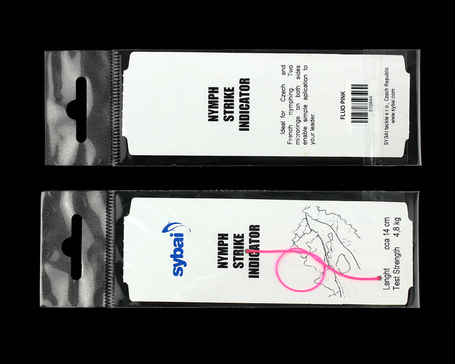 Sybai Nymph Strike Indicator - Fluo růžový