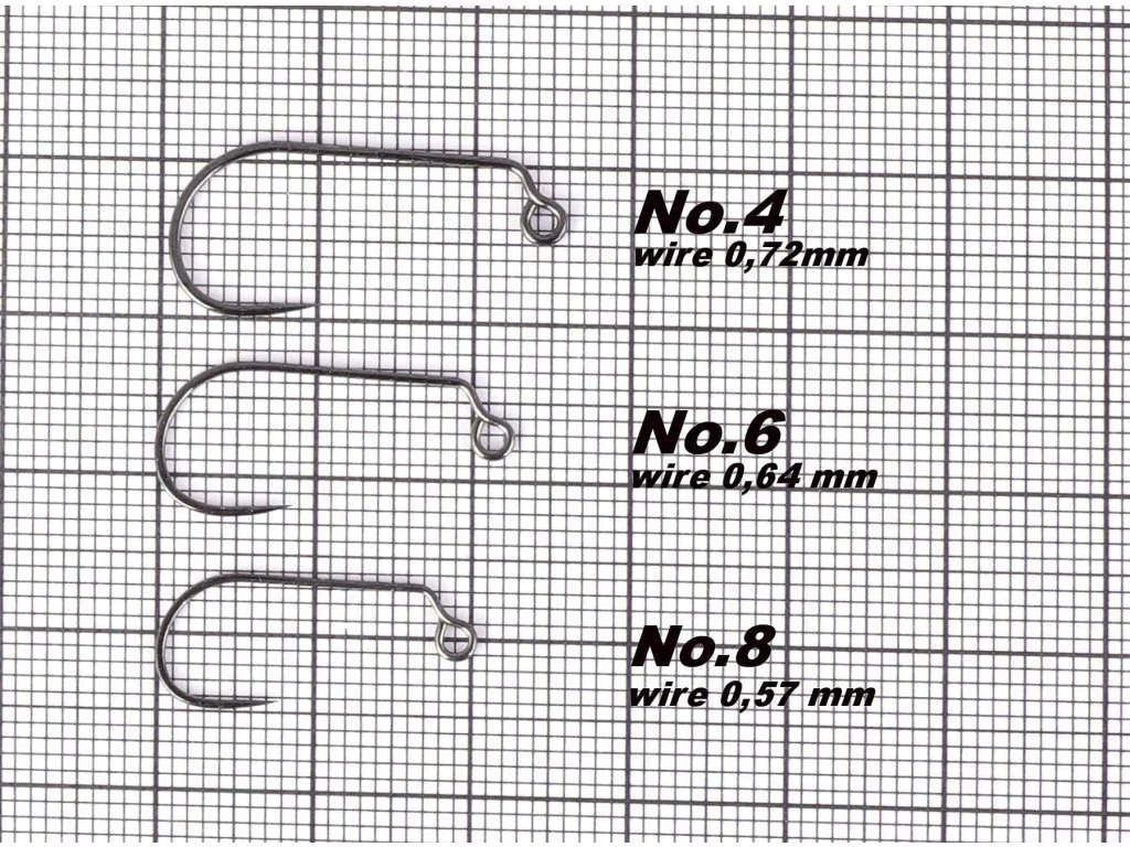 Jigové háčky Hends TROUT AREA BARBLESS JIG HOOK - BL133S