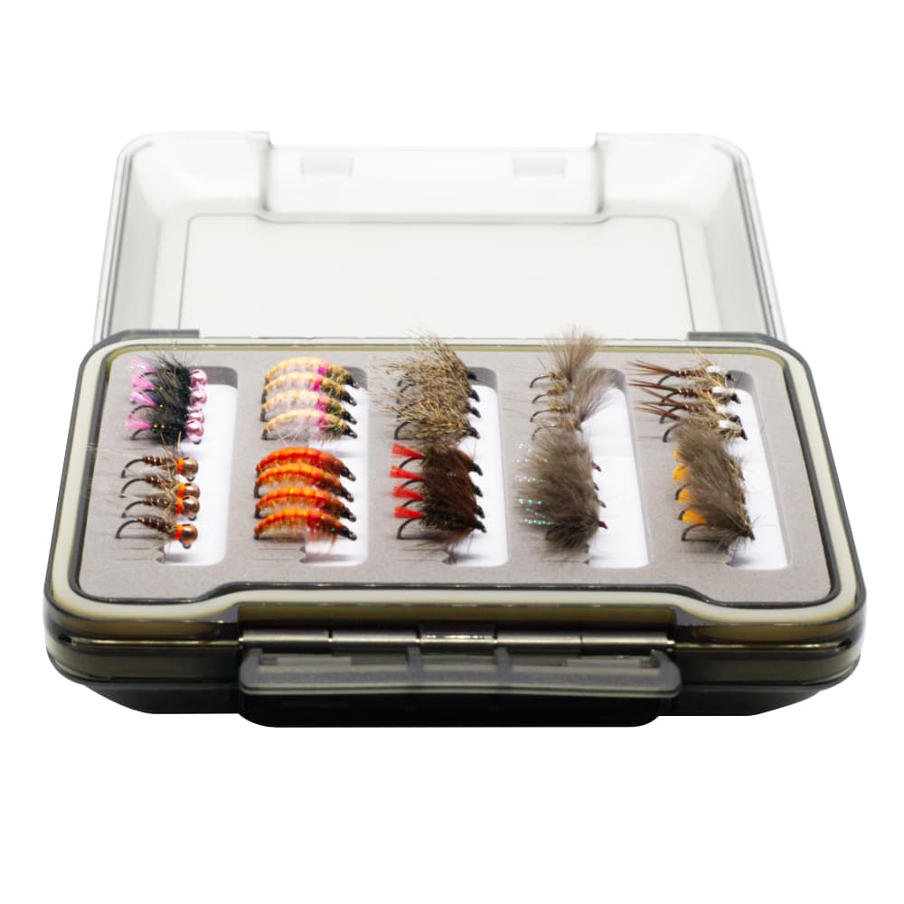 Univerzální sada 50 ks mušek pro začátečníky i pokročilé