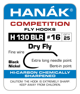 Muškařské háčky Hanák Competition H 130 BLR