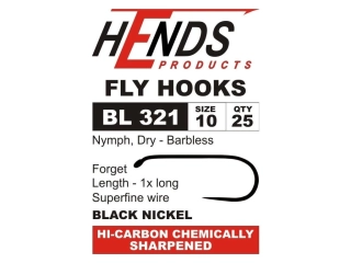 Muškařské háčky Hends BL 321