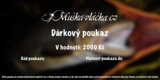 Dárkový poukaz 2000 Kč