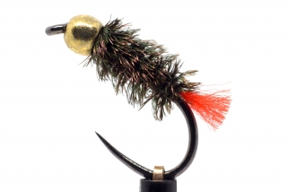 Red tag gold head