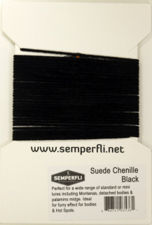 Šenylka Semperfli Squirmy Wormies - Černá