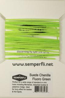 Šenylka Semperfli Squirmy Wormies - Fluo zelená