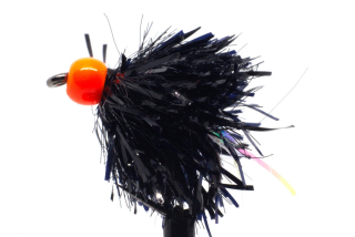 Blob s hlavičkou - Black & Hot Orange