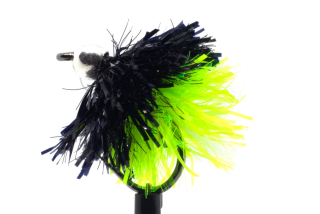 Blob s hlavičkou - Black & Chartreuse