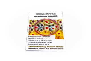 Ujímaný francouzský návazec EURO STYLE NYMPHING LEADER 460 cm