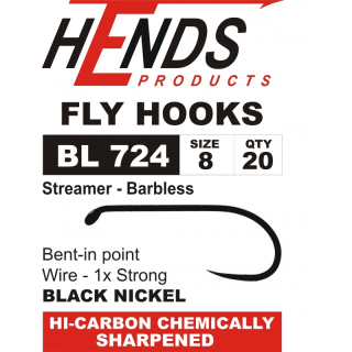Muškařské háčky Hends BL 724