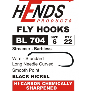 Muškařské háčky Hends BL 704