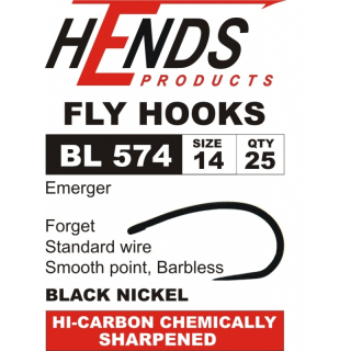Muškařské háčky Hends BL 574