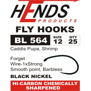 Muškařské háčky Hends BL 564