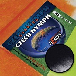 Czech Nymph Dubbing Hends - Černá
