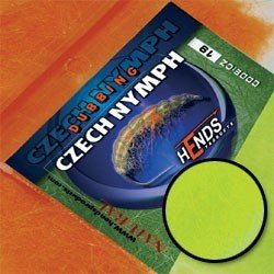Czech Nymph Dubbing Hends - Chartreuse