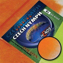Czech Nymph Dubbing Hends - Fluo Oranžová