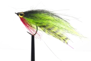 Chartreuse & Black streamer