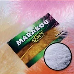 Marabou peří Hends - Bílá