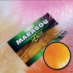 Marabou peří Hends - Fluo Oranžová