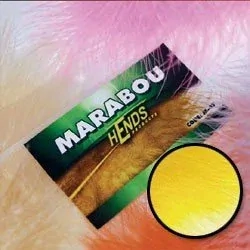 Marabou peří Hends - Žlutá