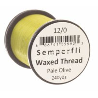 Semperfli Waxed Thread 12/0 - Pale olive
