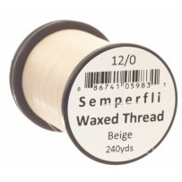 Semperfli Waxed Thread 12/0 - Béžová