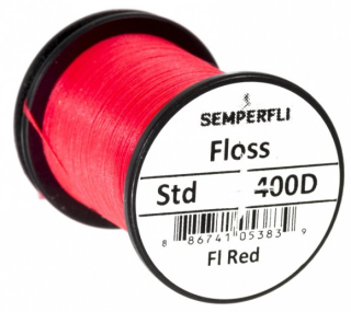 Semperfli Floss - fluo červená