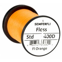 Semperfli Floss - fluo oranžová