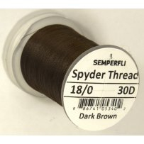Semperfli Spyder Thread 18/0 - tmavě hnědá