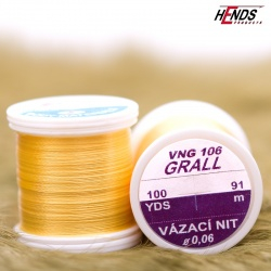 Vázací nit Hends Grall - Žlutá