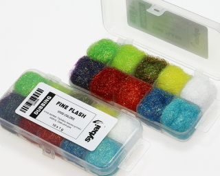 Sybai Fine Flash Dubbing, Box - Vivid Colors